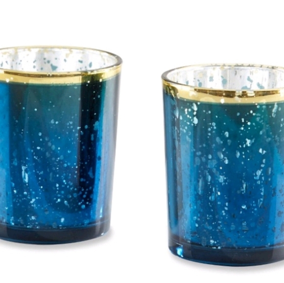 12 Glass Tealight holder with candles+ free gift! - Picture 2 of 5